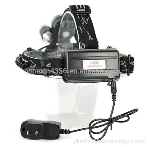 Boruit CREE XML T6 LED Reachargeable Zoomable USB Charging Headlamp